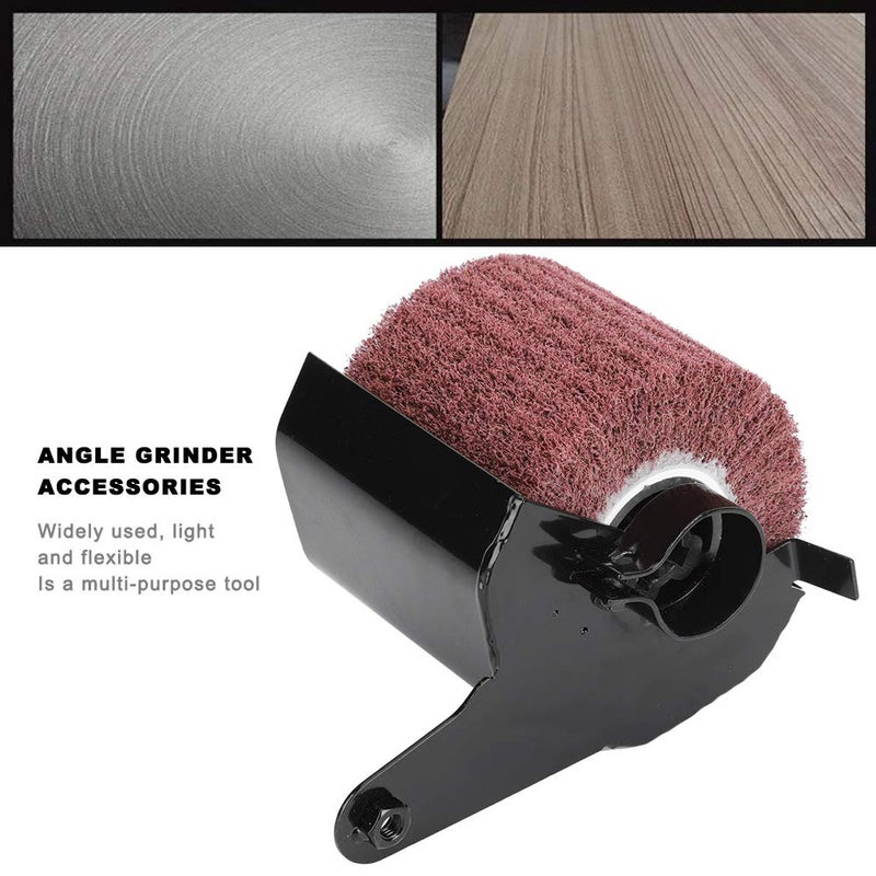 Jectse Burnishing Polishing Machine and Attachment for Angle Grinder, Angle Grinder Accessories Polishing Wheel Drawing Machine - Image 3